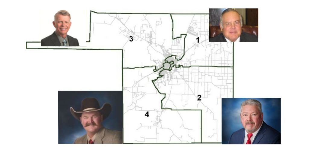 Tom Green County Commissioners Precinct Map 2026